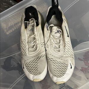 Nike White and Black Men's Athletic Shoes size 8